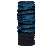 MATT - Tubulaire Coolmax Pol. Floral Blau