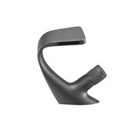 Matte Black Basin Faucets Waterfall Modern Brass Bathroom Faucet Deck Mount Simple Design Crane Cold Hot Water Mixer Tap(Gun Black)