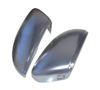 Matte Chrome Lane Assist Mirror Case Rear View Mirror Shell Side Assist Side Mirror Covers Compatible For VW Passat CC B7