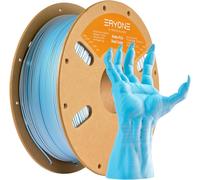 Matte Dual Color Coextrusion PLA Filament 1.75 mm +/- 0.03 mm,Matte Bicolor PLA Filament for 3D Printers,1kg (2.2lb)/Spool,Blue&White