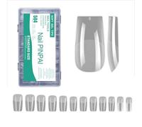 Matte Fake Nails Almond/Stilettos/Square/Coffin Gel Tips Full Covers Artificial False Tips Press On Full Cover Press On Nail