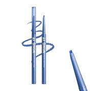 Matte Gel Crayon Yeux, Eye Liner Bleu Waterproof, Longue Tenue Lisse Eyeliner, Mécanisme Rétractable Pointe Biseautée, Anti-Tache Hautement Pigmenté Application Facile Eyeliners, Maquillage Femme-05