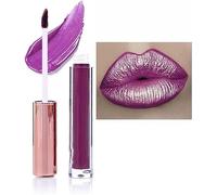 Matte Glitter Lipstick Metallic Pearl Lip Gloss Waterproof Lasting, Glitter Lip Gloss, Non-Stick Cup Lip Tint,diamond cup (Colour :C)