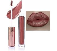 Matte Glitter Lipstick Metallic Pearl Lip Gloss Waterproof Lasting, Glitter Lip Gloss, Non-Stick Cup Lip Tint,diamond cup (Colour :D)