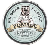 Matte Hair Pomade For Men-Medium Hold Water Based Mens Hair Styling Pomade Contains Kaolin Clay + Bentonite Clay-Non Greasy Texturising Matt Pomade For Effective Frizz Control 100ml