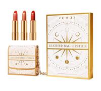 Matte Lipstick - 3 Piece Lipstick Set, Waterproof Nude Velvet Lip Color, Non Stick Long Lasting Makeup | Multipurpose Beauty Cosmetic Collection Suitable Women Winter Date Daily Parrty Offices