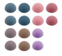 Matte niedliche Kühlschrankmagnete 16 Stück, Bunte Harz Aimants de Réfrigérateur Colorés Ø 1,8 cm, farbenfrohe Aimants Tableau Magnétique für Schließfach, Pinnwand, Küche und Büro, Magnets für Kinder