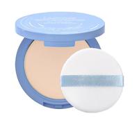 Matte Pressed Powder for Face, Waterproof Oil Control Compact with Fine Texture, Long Lasting Color Corrector for Even Skin Tone, Makeup for Women, Girls, 3.03x0.79 Inches