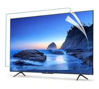 Matte TV Anti-Glare Film 32-75 Inch TV Screen Protector with Blue Light Blocking Scratch Resistance HD Transparency Bubble-Free Installation for LED/LCD Smart Display Screen(50 inch 1101x620mm)