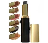 Matte Two Color Eyeshadow Stick Set, Dual-Color Eyeshadow Stick, Featuring Both Shimmery and Matte Shades, Waterproof Long-Lasting Blendable Eye Shadow Sticks for Quick Eye Makeup (#05)