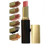 Matte Two Color Eyeshadow Stick Set, Dual-Color Eyeshadow Stick, Featuring Both Shimmery and Matte Shades, Waterproof Long-Lasting Blendable Eye Shadow Sticks for Quick Eye Makeup (#01)