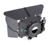 Mattebox Fotga DP500III DSLR Swing-away Matte Box avec panneaux de protection solaire pour système Rod Rig 15 mm pour tous les caméscopes DSLR BMPCC Canon 5DIV Sony A7RII A9 Panasonic GH5S