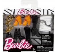 Barbie – Accessoires de mode – FCR92 – Collection de chaussures Original & Petite Doll