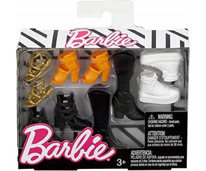 Mattel - Barbie - Accessoires de mode - FCR92 - Collection de chaussures Original & Petite Doll