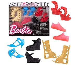 Mattel Barbie Accessories Curvy & Tall Doll Shoe Pack (FCR93)