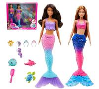 Barbie Poupées HBW89 – Aventure Océanique – Coffret de jeu Sirènes