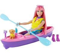 Barbie It Takes Two Camping Kayak Toy And Daisy Doll Multicolore 3 Years