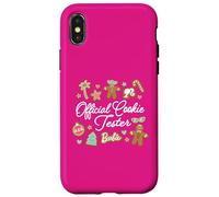 Mattel Barbie Holidays Testeur de Biscuits Officiel Coque pour iPhone X/XS