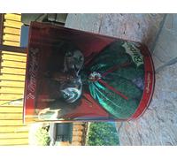 MATTEL BARBIE poupée africaine noir magnifique robe de bal verte 1995 - HAPPY HOLIDAYS NOEL