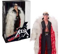 Mattel Barbie poupée articulée KEN en tenue rocker rebelle