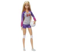 Mattel Barbie Poupée Joueuse De Volleyball Avec Ballon (30cm) Multicolore