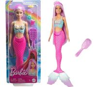 Barbie Poupée mannequin Fantaisie sirèneà cheveux longs