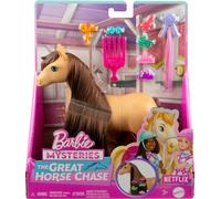 Mattel Barbie The Great Horse Chase Barbie Horse Styling Pony PEPPER HXJ37