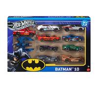 Hot Wheels - Mid Tier Batman AST 2025 Mix 1 - Lot de 10