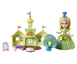 Mattel BDK54 - Disney Sofia - Princesse Amber & Praline, Le Paon