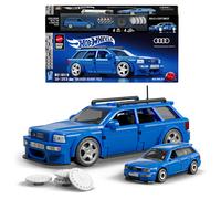 Mattel Brick Shop Hot Wheels-Coffret de Construction Audi Avant RS2