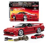 Mattel Brick Shop Hot Wheels Coffret de Construction NSX Acura des Années 90 Mat