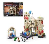 Mattel Brick Shop Masters of The Universe La Bataille du Château de Grayskull Maîtres de l’Univers Coffret de Construction avec 867 pièces et 16 Figurines pour collectionneurs dès 13 Ans, JMB32