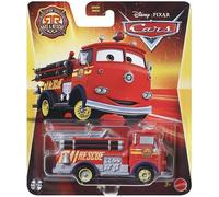 Mattel Cars Radiator Springs Race and Rescue 2025 Véhicules moulés sous pression à l'échelle 1:55 (camion de pompiers rouge)