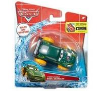 Mattel cars - vehicule nageurs : nigel gearsley - voiture verte re-k04 G