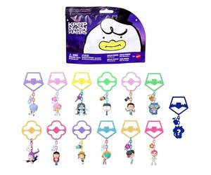Mattel Chasseurs de Démons Kpop, Hello Friend Mini Reveal | Figurines porte-clés de 3,8 cm à collectionner, HUNTR/X, Saja Boys, Derpy et plus, charmes et accessoires, JTC89