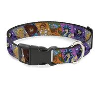 Mattel Collier pour chien avec boucle en plastique Motif Masters of the Universe Multicolore 24 à 33 cm Largeur 2,5 cm