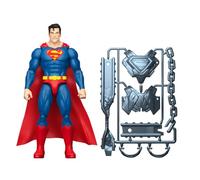 Mattel DC Premier Figurine articulée Superman 16,5 cm Série 2, Design de Super-héros Ultra-détaillé, avec 22 Points d’Articulation, Cape en Tissu, Armure de Combat et Accessoires, JNF57