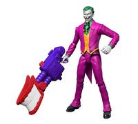 Mattel Figurine articulée Le Joker 16,5 cm JMD97 – 22 points d'articulation – Arme dents claquantes