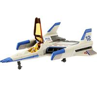 Mattel Disney and Pixar Lightyear Hyperspeed Series, Buzz Lightyear Mini Figurine d'action et Vaisseau Spatial XL-12, Vaisseau Spatial de 6,2 Pouces