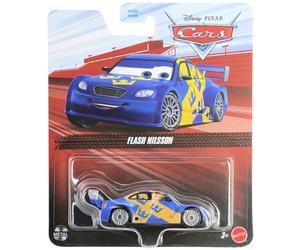 Mattel Disney Cars 2026 Voiture de Course suédoise à l'échelle 1:55 Flash Nilsson