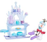 Mattel Disney Coffret Le traîneau de Friandises d’Olaf, Coffret Chariot de friandises avec poupée Olaf, Nourriture et Bien Plus Encore inspirés de La Reine des Neiges : Le Festival de l’Hiver, JBG55
