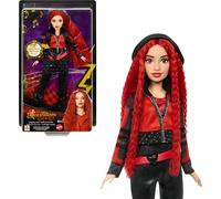 Mattel Disney Descendants 4 : The Rise of Red Poupée chantant « Seeing Red », avec vêtements et accessoires inspirés du film, HWT96