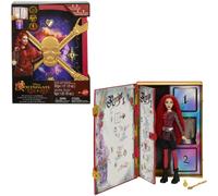 Mattel Disney Descendants : L'Ascension de Red Doll & Playset Le livre de cuisine des sorciers avec Red Daughter of Queen of Hearts Mix pour Slime & S