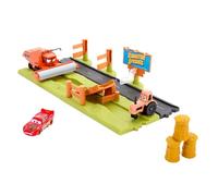 Mattel Circuit jouet Cars Disney Pixar avec personnages Escape From Frank Car Clair Enfants
