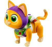 Mattel Disney et Pixar Lightyear Jouet électronique Sox, Jetpack Space Ranger Cat Robot Figure avec mouvement, lumière et son, 17 cm