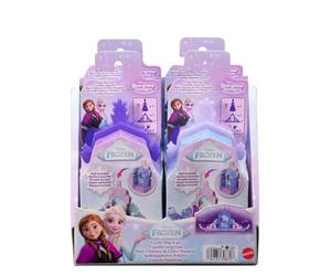 Mattel Disney Frozen Château Pop-Up Anna ou Elsa (Personnage Variable) | 4 surprises avec 1 mini-poupée, histoires, Mini Playset et 2 accessoires, inspiré par Disney Frozen, JNL62