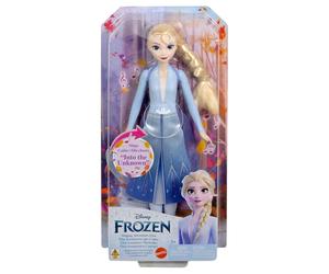 Mattel Disney Frozen Elsa Qui Chante Mode Poupée Sings “Into The Inconnu” (