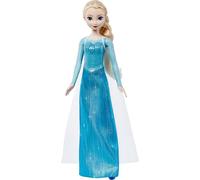 Mattel Disney JFH84 Poupée Elsa chantante dans des vêtements signatures, Chante « Let It Go » du Film Disney La Reine des Neiges, Cadeaux pour Enfants