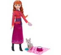 Mattel Disney La Reine des Neiges Coffret Anna et le Louveteau avec 4 accessoire