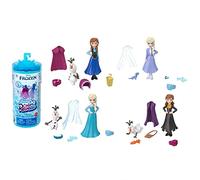 Mattel Disney La Reine des Neiges Coffret Color Reveal Neige, poupée mystère avec 6 surprises à découvrir dont une figurine, Jouet Enfant, Dès 3 ans, HMB83